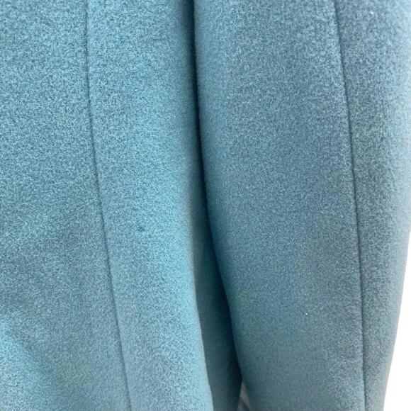 Jessica Womens Blue Wool Cashmere Nylon Blend Lined Blazer Jacket Size 12 READ - Picture 4 of 12